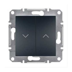 Asfora redőnymozgató billentyűs antracit műanyag Schneider - EPH1300171