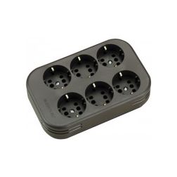 Asztali elosztósor vezeték nélkül 6x2P+E/230V 16A szürke IP20 Dafx-1-162b LEGRAND - 053474-21