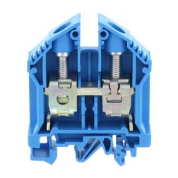 Átmenő sorkapocs TS32/35 1-szintes 125A 2,5-35mm2/érvéghüvely kék csavaros/ RK 35 BU CONTA-CLIP - 1052.5