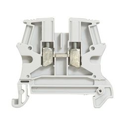 Átmenő sorkapocs TS35 1-szint 24A 0.25-2.5mm2/érvéghüvely szürke csavaros Viking3 LEGRAND - 037160