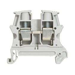 Átmenő sorkapocs TS35 1-szint 57A 2.5-10mm2/érvéghüvely szürke csavaros csavaros Viking3 LEGRAND - 037163