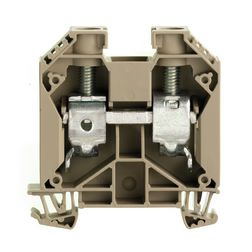 Átmenő sorkapocs TS35 1-szintes 125A 2.5-35mm2 bézs csavaros robbanásbiztos WDU 35 Weidmüller - 1020500000