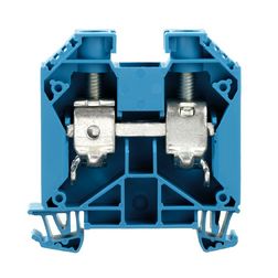 Átmenő sorkapocs TS35 1-szintes 125A 2.5-35mm2 kék csavaros robbanásbiztos WDU 35 BL Weidmüller - 1020580000