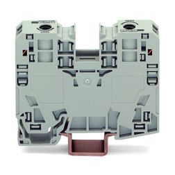 Átmenő sorkapocs TS35 1-szintes 125A 6-35mm2 szürke rugószorításos rugószorításos WAGO - 285-135