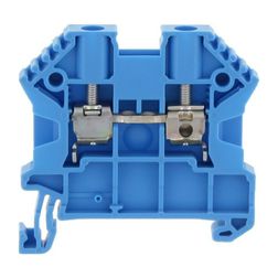 Átmenő sorkapocs TS35 1-szintes 32A 0,2-4mm2/érvéghüvely kék csavaros/ SRK 4/2A BU CONTA-CLIP - 17104.5