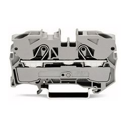 Átmenő sorkapocs TS35 1-szintes 57A 2.5-10mm2 szürke rugószorításos rugószorításos WAGO - 2010-1201