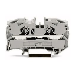 Átmenő sorkapocs TS35 1-szintes 76A 2.5-16mm2 szürke rugószorításos rugószorításos WAGO - 2016-1201