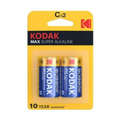 Baby elem C 1.5V alkáli-mangán LR14 Baby(C/R14) MN1400 Max Super KODAK - CMAXB2