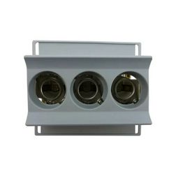 Biztosítóaljzat Neozed 3P D01 16A 400V műanyag  burkolattal kalapsínre 01730.172000 MERSEN - A219144E (0790)