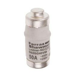 Biztosítóbetét D02 50A gL/gG 400V fehér-színkód D02GG40V50 MERSEN - D215191J (0818)