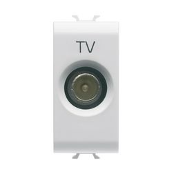 ChoruSmart antenna aljzat TV IEC/apa 1M beépített MM-végzáró 0.5dB/860MHz 0.8dB/2150MHz GEWISS - GW10361