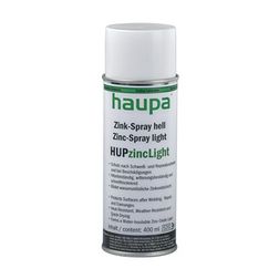 Cink spray világos galvanizált felületek-hoz felületvédelem 400ml HUPzinc Haupa - 170152