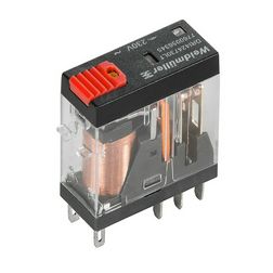 Csatolórelé 5A 2-v dugaszolós 184-253VAC monostabil IP20 DRI424730LT Weidmüller - 7760056345