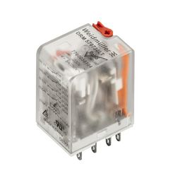 Csatolórelé 5A 4-v dugaszolós 19.2-26.4VAC monostabil IP20 DRM570524LT Weidmüller - 7760056101