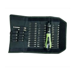 Csavarhúzó készlet racsnis cserélhető bites FlaxBag Haupa - 104020-1