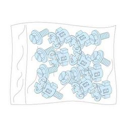 Csavarkészlet vázrendszerhez fészkes anyával (20db)  Prisma P Schneider - LVS08921