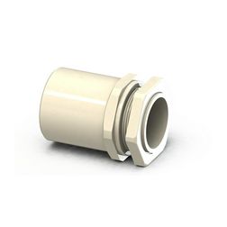 Csőadapter MŰ-I 36 védőcső/M40anya műanyag szürke AM Csatári Plast - CSP99000051