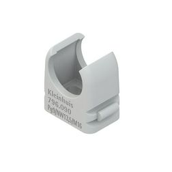 Csőbilincs 47-48mm-csőátmérőhöz műanyag 1db csőhöz szürke sorolható 796.360 Niedax - 4011126177237