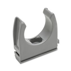 Csőbilincs (MÜII) világosszürke 16mm-csőátmérőhöz műanyag 1-csőhöz sorolható CL 16 Dietzel - 082211