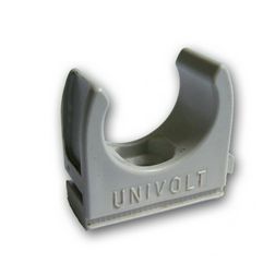 Csőbilincs (MÜII) világosszürke 40mm-csőátmérőhöz műanyag 1-csőhöz sorolható CL 40 Dietzel - 082223