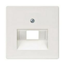 Delta fedlap RJ45/RJ11 adatcsatlakozóhoz műanyag címketartó nélkül titánfehér SIEMENS - 5TG2545