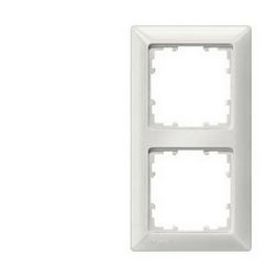 Delta Line 5TG keret 2-es titánfehér vízszintes és függőleges műanyag SIEMENS - 5TG2552-0