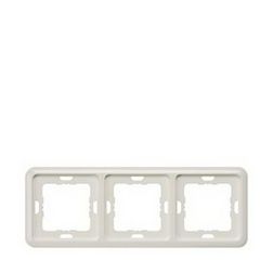 Delta Profil 5TG keret 3-as ezüst vízszintes és függőleges műanyag SIEMENS - 5TG1773