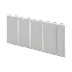 DIN modultakaró kiselosztókhoz 4,5M szürke műanyag szürke 4.5M 81mm x 47mm x 44 CEP GEWISS - GW40423