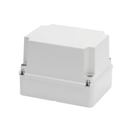 Doboz falonkívüli magasított d37 fém csavarral műanyag 200mm x 254mm-hossz 167.5mm 44CE GEWISS - GW44218