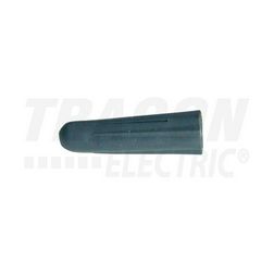 Dübel négyszögletes 6mmx 23mm 2,6mm-csavarátmérőhöz műanyag TRACON - TN6