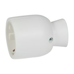 Dugalj lengő 2P+F 16A 230V hátsó bekötés fehér műanyag csavaros IP2X LEGRAND - 050317