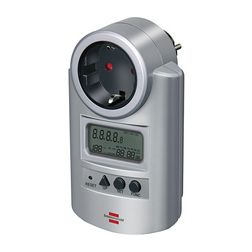 Dugaszolható fogyasztásmérő 1F 16A nagy LCD 2tarifa/költségkijelző 5digit IP20  PM 231 E LECTRA - 1506600