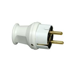 Dugvilla egyenes 250V szürke műanyag csavaros IP44 Kopp - 179704006