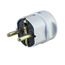 Dugvilla pipa 250V fehér műanyag csavaros IP20 Kopp - 178502007