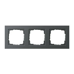 E2 keret 3-es vízszintes és függőleges műanyag antracit GIRA - 021323