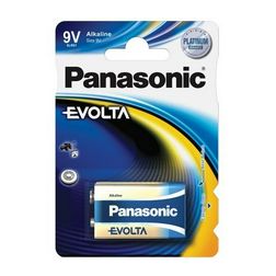 Elem 9V 9V alkáli-mangán 6 LR 61 blokk Evolta Panasonic - 6LR61EGE/1BP