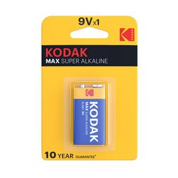 Elem 9V 9V alkáli-mangán 6 LR 61 blokk Max KODAK - 9VMAXB1