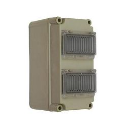 Elosztószekrény 2x6modul kalapsínnel műanyag 300mmx 150mmx PVT 1530 ÁK 2x6 - NÁF Csatári Plast - CSP31104000