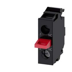 Érintkezőelem vezérlőkészülékhez 1ny 6A/AC15/230V alulra csavaros SIRIUS ACT SIEMENS - 3SU1400-2AA10-1CA0