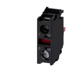 Érintkezőelem vezérlőkészülékhez 1ny 6A/AC15/230V előlapra csavaros SIRIUS ACT SIEMENS - 3SU1400-1AA10-1CA0