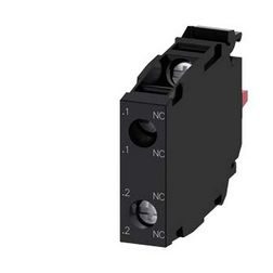 Érintkezőelem vezérlőkészülékhez 2ny 6A/AC15/230V előlapra csavaros SIRIUS ACT SIEMENS - 3SU1400-1AA10-1EA0