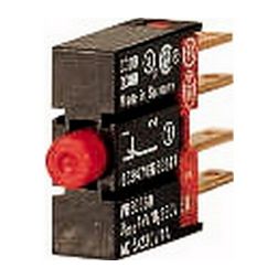Érintkezőelem vezérlőkészülékhez előlapra rádugható 1-ny 6A/AC15/230V csavaros E01 EATON - 090401