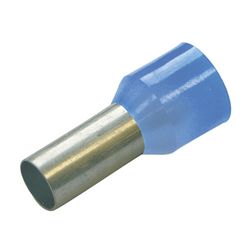 Érvéghüvely szigetelt normál 0.25mm2 6mm világoskék Haupa - 270714