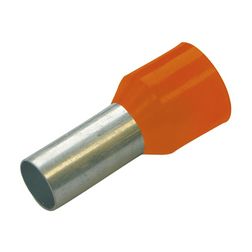 Érvéghüvely szigetelt normál 0.5mm2 8mm narancs Haupa - 270719