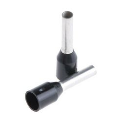 Érvéghüvely szigetelt normál 6mm2 26mm fekete H6,0/26 SW Weidmüller - 0565700000