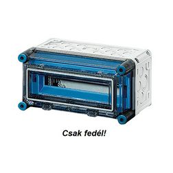 Fedél csapófedeles átlátszó 300mmx 150mmx műanyag Mi 71111 FED Hensel - 1093425