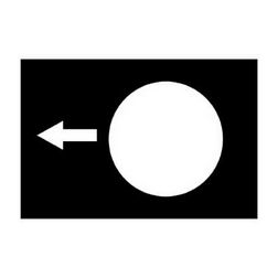 Felirati tábla darukapcsolóhoz