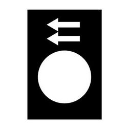 Felirati tábla darukapcsolóhoz