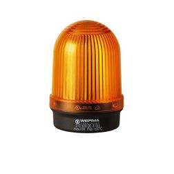 Fényjelző folyamatos lámpa nélkül 81mm 230V AC/DC BA15d sárga IP65 falonkívüli BM WERMA - 21030000