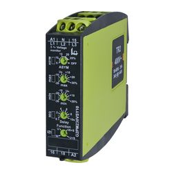 Feszültségfigyelő relé 3F motorhoz aszimmetria/kiesés/sorrend 5A/250V  GAMMA G2PM400VSY10 Tele-Ha - 2390500